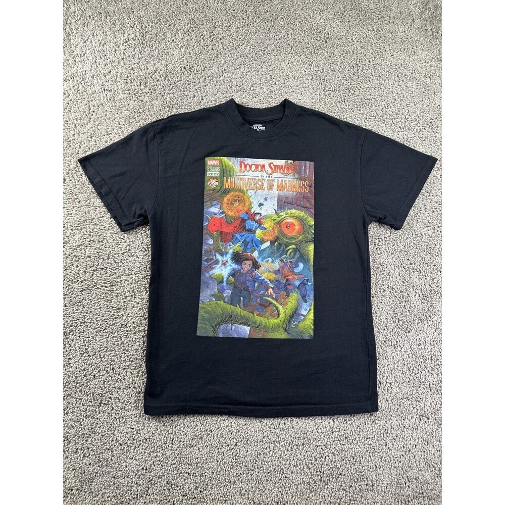 Doctor Strange Shirt Mens L (Small) Black Green Multiverse Of Madness FLAW